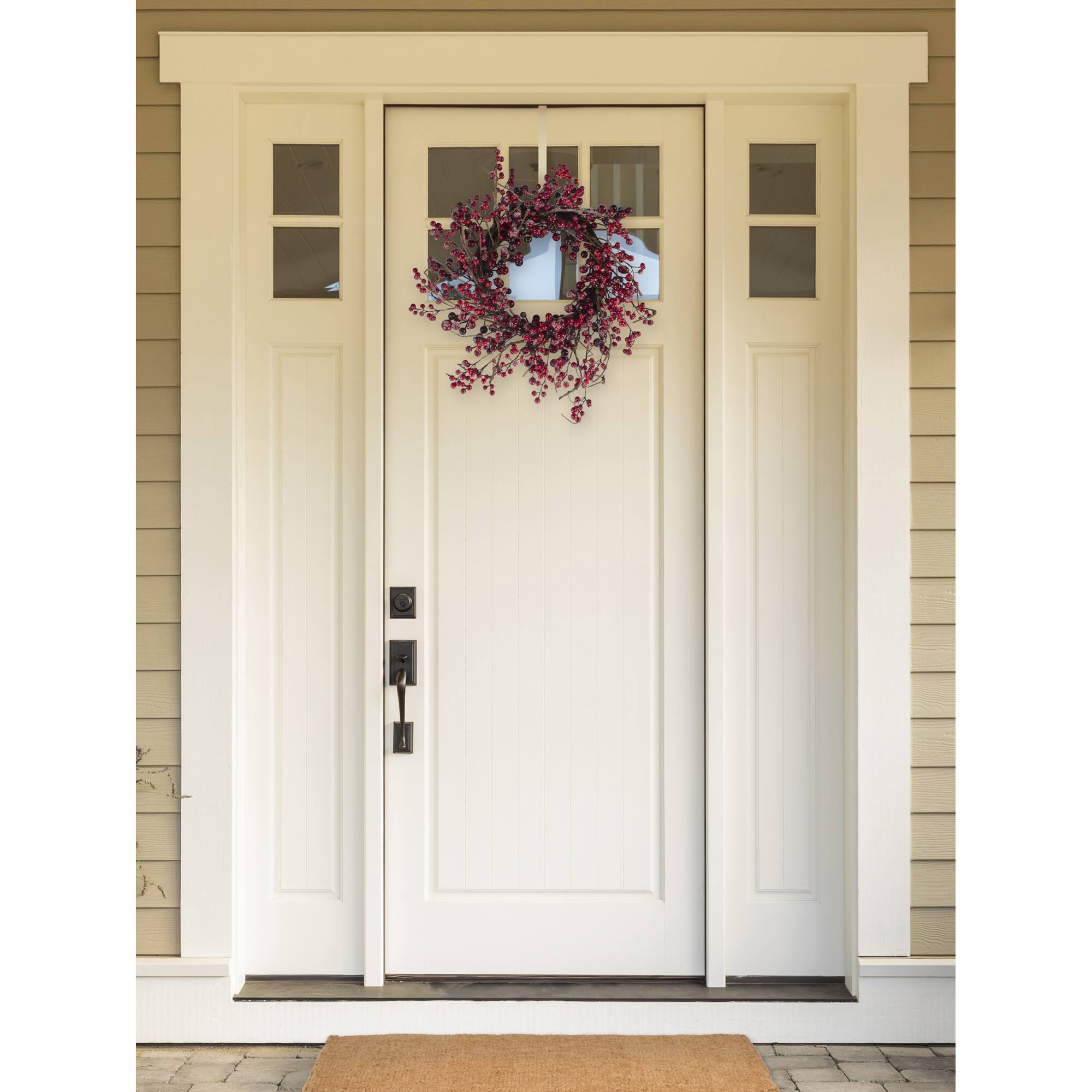 DII® Frosted Berries Wreath